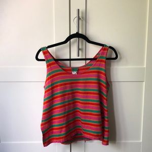 Kenzo striped cotton tank